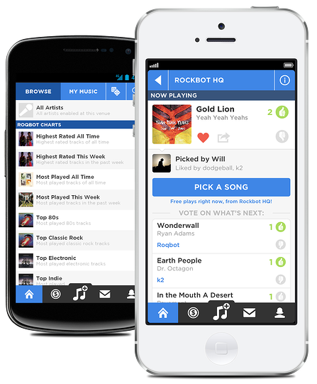 jukebox app closeup 