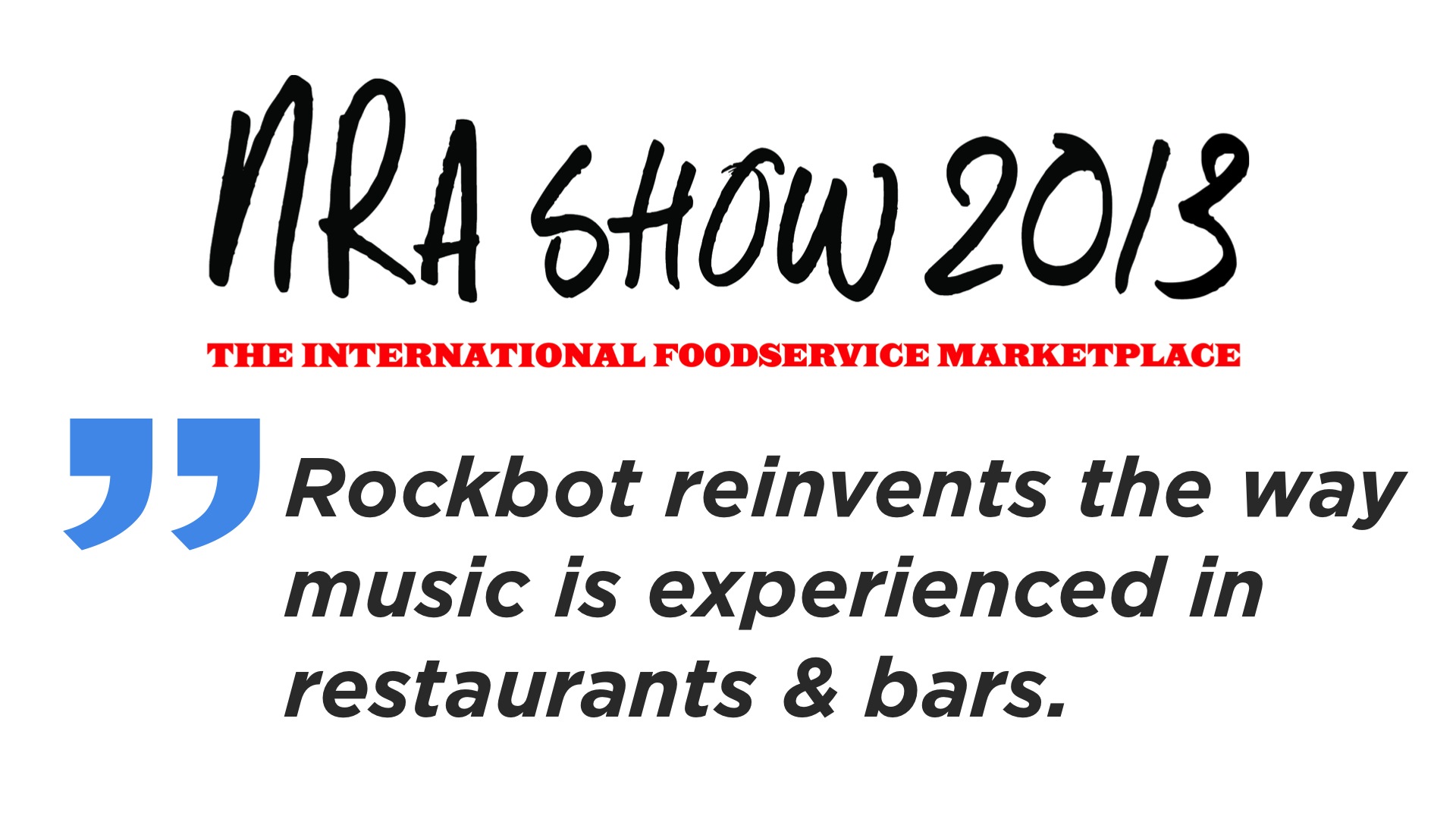 restaurant marketing trends nra show