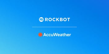 Rockbot and AccuWeather Logos