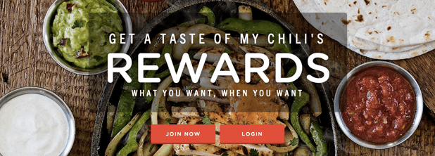 Chili's Restaurant Loyalty Program Image