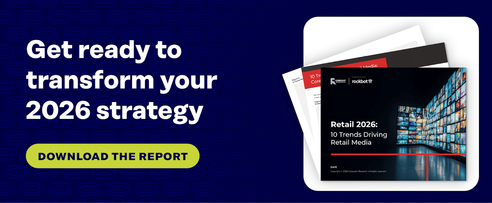 A banner CTA for a guide about retail media and omnichannel customer experience